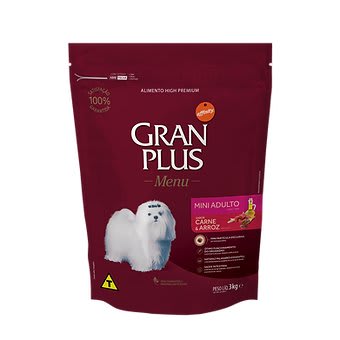 Gran Plus Menu Perro Adulto Mini Carne & Arroz