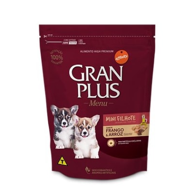 Gran Plus Menu Perro Cachorro Mini Pollo & Arroz