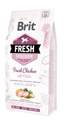 Brit Fresh Chicken with Potato Puppy Health Growth
