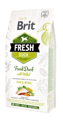 Brit Fresh Duck with Millet Active Run & Work