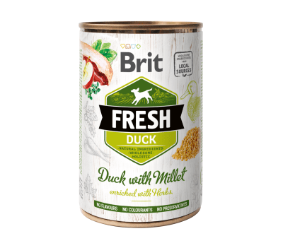 Brit Fresh Duck with Millet