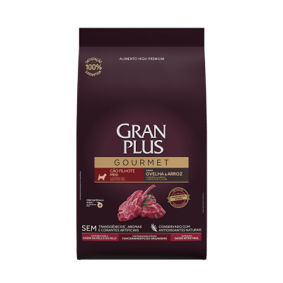 Gran Plus Gourmet Perro Cachorro Mini Cordero & Arroz1