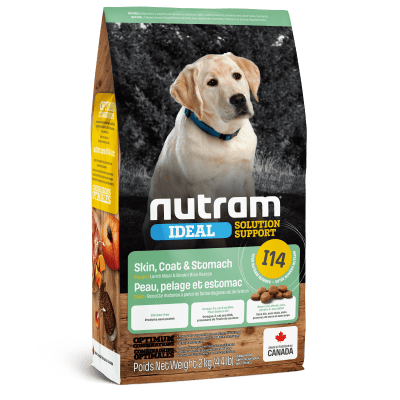 Nutram I14 Ideal Skin, Coat & Stomach Dog1