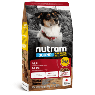 Nutram S46 Adult Pork Dog1