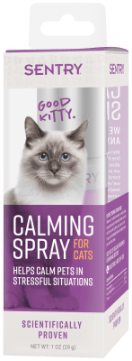 Sentry Spray Calmante para gatos con aroma a lavanda