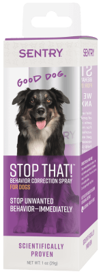 Sentry Spray para corregir el comportamiento en perros1