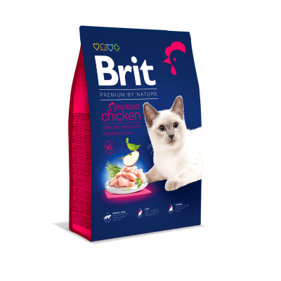 Brit Premium by Nature Cat Sterilized 8 Kg1