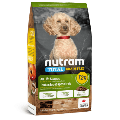 Nutram T29 Total Grain Free Allergy Lamb Dog1