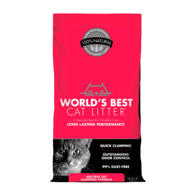 World's Best Cat Litter Multiple Cat Clumping1