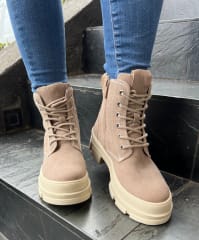 BOTÍN MILLA BEIGE