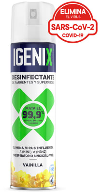 DESINFECTANTE AEROSOL VAINILLA 360 CC IGENIX