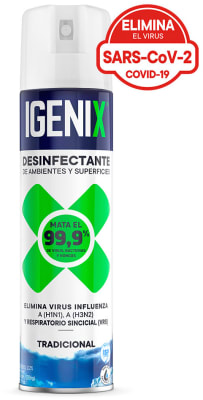 DESINFECTANTE AEROSOL TRADICIONAL 360 CC IGENIX