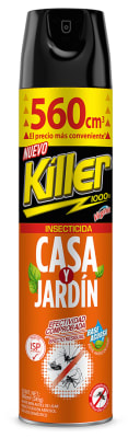 INSECTICIDA KILLER CASA Y JARDIN 560 CC