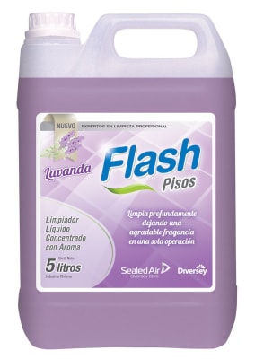 LIMPIADOR FLASH FRAGANCIAS LAVANDA 5 LT