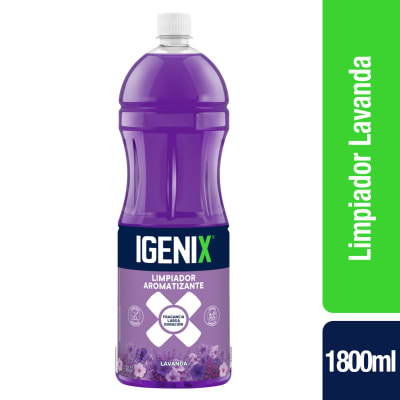 LIMPIADOR AROMATIZANTE IGENIX LAVANDA 1.8 LT