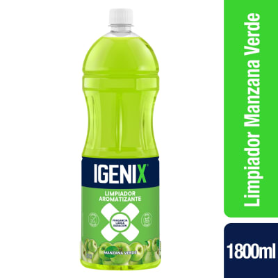 LIMPIADOR AROMATIZANTE IGENIX MANZANA 1.8 LT
