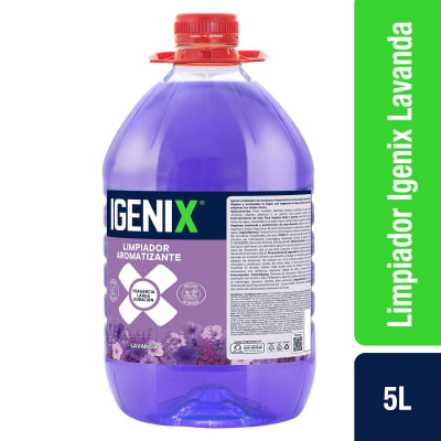 LIMPIADOR AROMATIZANTE IGENIX LAVANDA 5 LT