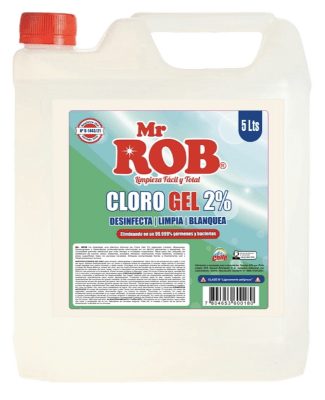 CLORO GEL 5 LT MR.ROB