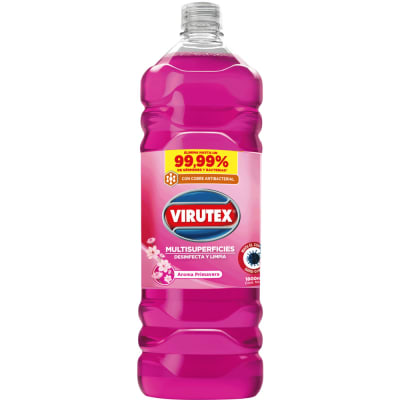 LIMPIADOR DESINFECTANTE PRIMAVERA VIRUTEX 1.8 LT