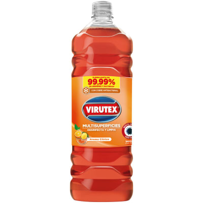LIMPIADOR DESINFECTANTE CITRICO VIRUTEX 1.8 LT