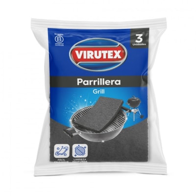 FIBRA PARRILLERA X3 VIRUTEX