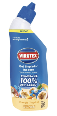 LIQUIDO GEL INODORO TROPICAL 250 ML VIRUTEX