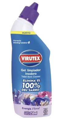 LIQUIDO GEL INODORO FLORAL 250 ML VIRUTEX