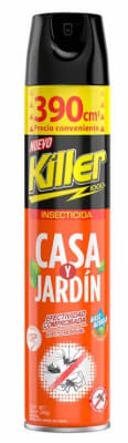 INSECTICIDA KILLER CASA Y JARDIN 390 CC