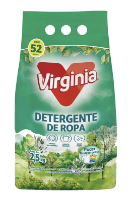 DETERGENTE MATIC EN POLVO 2.5 KG VIRGINIA