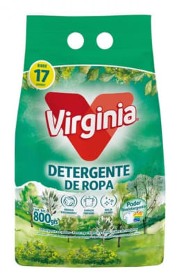 DETERGENTE EN POLVO 800 GR. VIRGINIA