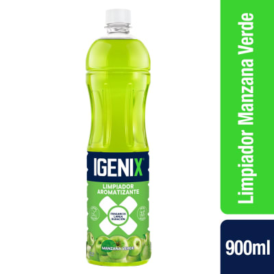 LIMPIADOR AROMATIZANTE IGENIX MANZANA 900 ML