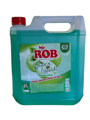 JABON MANZANA 5 LT MR.ROB