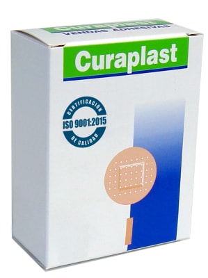 PARCHE CURITA CURAPLAST REDONDO 100 UN DIFEM