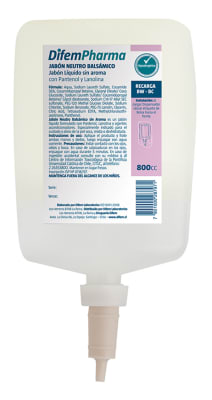 JABON NEUTRO BALSAMICO 800 CC DIFEM