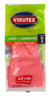 GUANTE BAÑO Y LAVANDERIA CREATIVA T/M 42 CM VIRUTEX