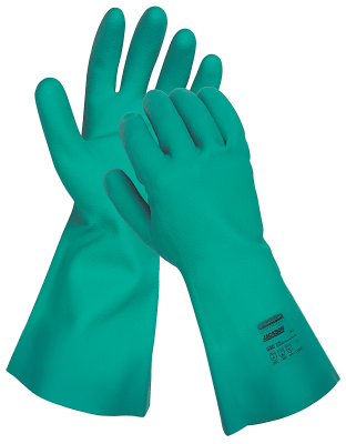 GUANTE NITRILO G-80 VERDE T/8 JACKSON SAFETY