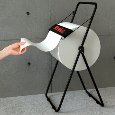 DISPENSADOR DE PISO METALICO PAÑO WYPALL