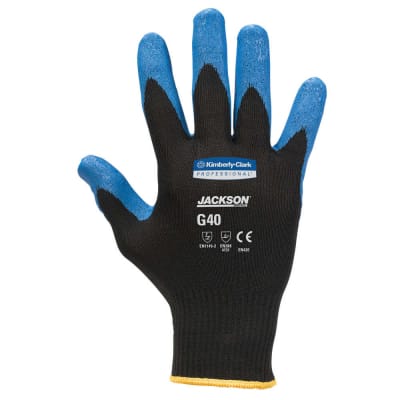 GUANTE NITRILO AZUL G-40 T/8 JACKSON