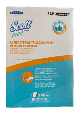 JABON SPRAY SCOTT ANTIBACTERIAL 400 ML