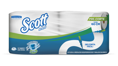 PAPEL HIGIENICO SCOTT H/S 4 X 400 MT