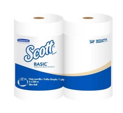 TOALLA MANO SCOTT BASIC 2 X 200 MT