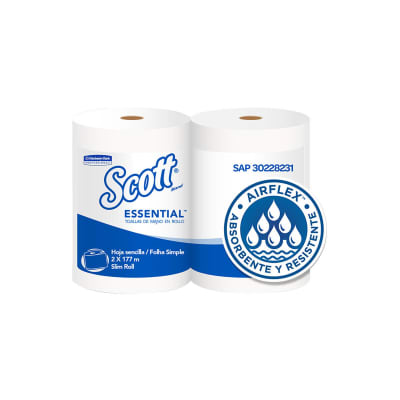 TOALLA MANO SCOTT ESSENTIAL 2 X 177 MT