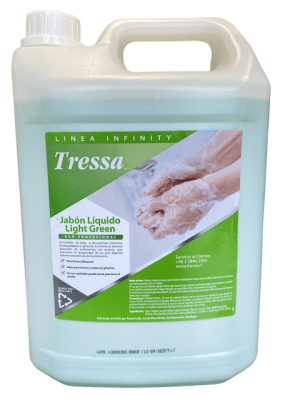 JABON MANZANA LIGHT GREEN 5 LT TRESSA