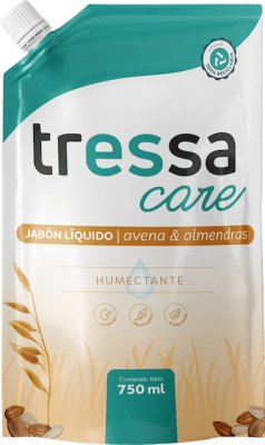 JABON AVENA & ALMENDRAS D/PACK 750 ML TRESSA