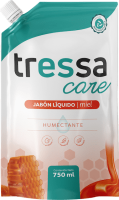 JABON MIEL HUMECTANTE D/PACK 750 ML TRESSA