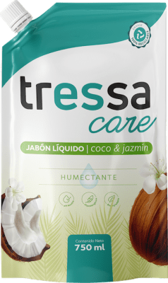 JABON COCO & JAZMIN D/PACK 750 ML TRESSA