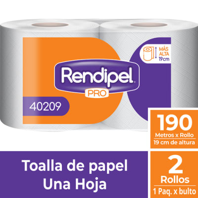 TOALLA MANO RENDIPEL PRO 2 X 190 MT