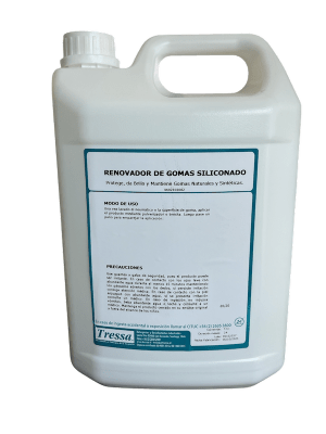 RENOVADOR DE GOMAS SILICONADO 5 LT  TRESSA