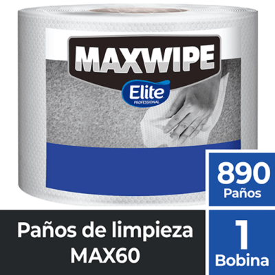 PAÑO MAXWIPE MAX60 X 890 PAÑOS ELITE