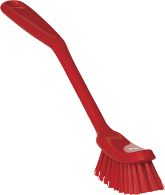 ESCOBILLA 25 X 260 DURA ROJA VIKAN